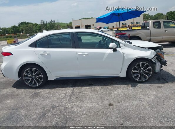 5YFS4MCE9MP061287 2021 TOYOTA COROLLA White Vista interior trasera