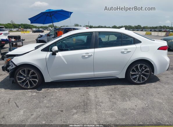5YFS4MCE9MP061287 2021 TOYOTA COROLLA White Vista interior de 360 grados