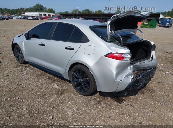 5YFS4MCE9MP072502 2021 TOYOTA COROLLA Silver Հետևի ձախ