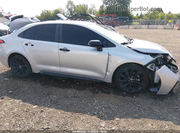 5YFS4MCE9MP072502 2021 TOYOTA COROLLA Silver Սալոնի 360 աստիճան տեսք