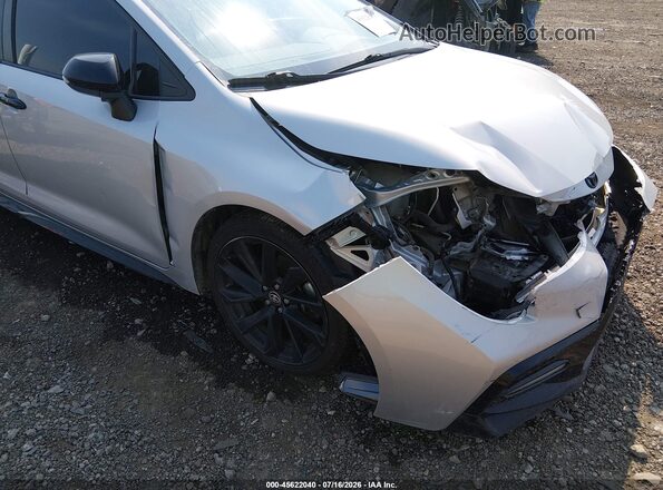 5YFS4MCE9MP072502 2021 TOYOTA COROLLA Silver 