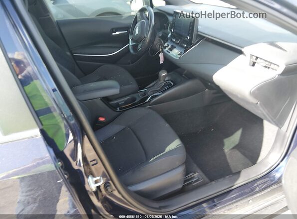 5YFS4MCE9NP139052 2022 TOYOTA COROLLA Black Widok wnętrza z przodu