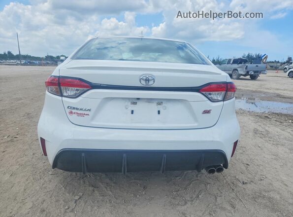 5YFS4MCE9RP191433 2024 TOYOTA COROLLA White Widok z tyłu