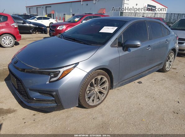 5YFS4MCE9RP196616 2024 TOYOTA COROLLA Blue Vista tres cuartos delantera izquierda