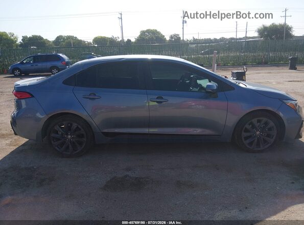 5YFS4MCE9RP196616 2024 TOYOTA COROLLA Blue Vista interior trasera