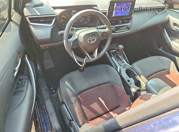 5YFS4MCE9RP205184 2024 TOYOTA COROLLA Blue Widok deski rozdzielczej