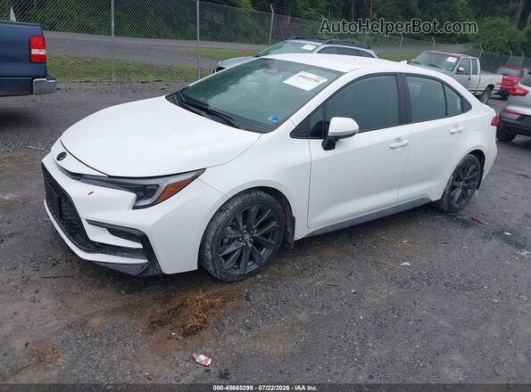 5YFS4MCE9SP225179 2025 TOYOTA COROLLA White Przód lewy