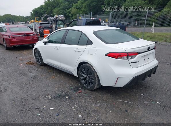 5YFS4MCE9SP225179 2025 TOYOTA COROLLA White Tył lewy
