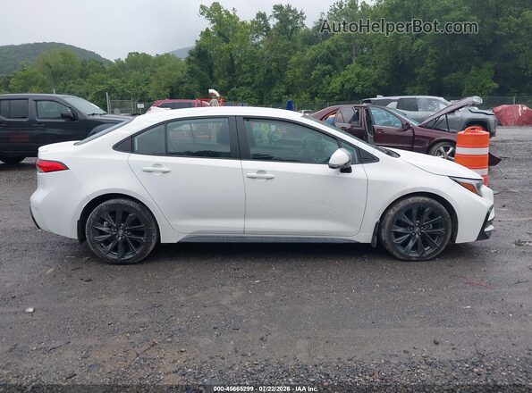 5YFS4MCE9SP225179 2025 TOYOTA COROLLA White Widok wnętrza z tyłu