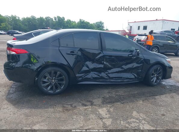5YFS4MCE9SP233119 2025 TOYOTA COROLLA Черный Вид задней части салона