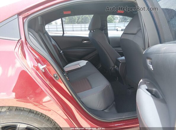 5YFS4MCE9SP233377 2025 TOYOTA COROLLA Темно-бордовый Вид наклейки с VIN-кодом