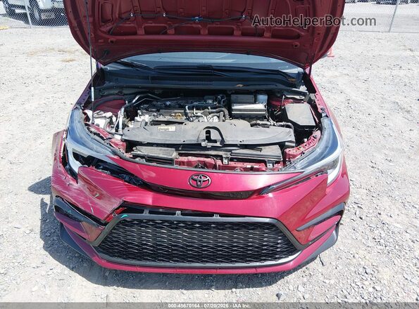 5YFS4MCE9SP233377 2025 TOYOTA COROLLA Темно-бордовый Вид сзади