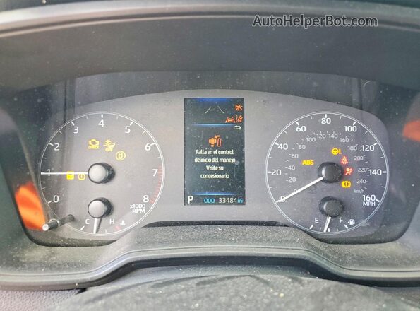 5YFS4MCE9SP242239 2025 TOYOTA COROLLA Black Սարքավորումների վահանակի տեսք