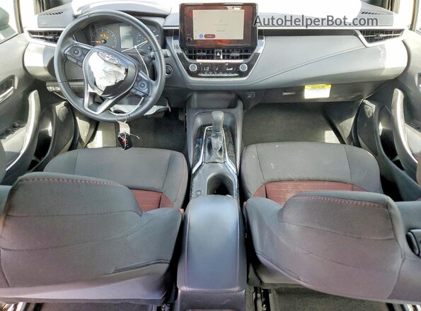 5YFS4MCE9SP242239 2025 TOYOTA COROLLA Black Առջևի վահանակի տեսք