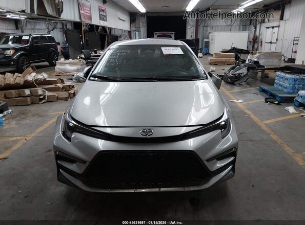 5YFS4MCE9SP243956 2025 TOYOTA COROLLA Gray Вид щитка приладів