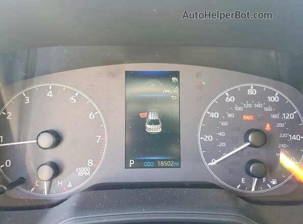 5YFS4MCE9SP250986 2025 TOYOTA COROLLA Black Widok zestawu wskaźników