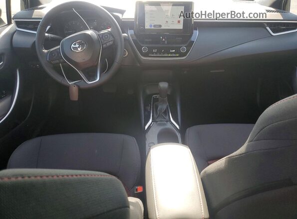 5YFS4MCE9SP250986 2025 TOYOTA COROLLA Black Widok deski rozdzielczej