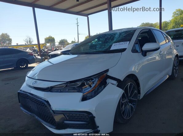 5YFS4MCEXMP064828 2021 TOYOTA COROLLA White Przód lewy