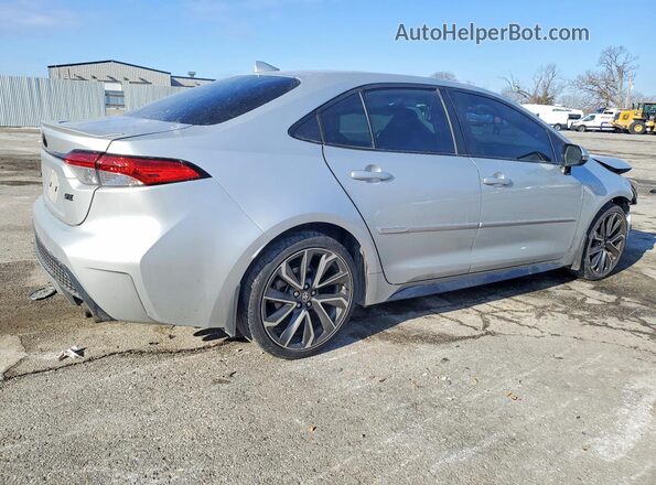 5YFS4MCEXMP065400 2021 TOYOTA COROLLA Silver უკანა მარჯვენა