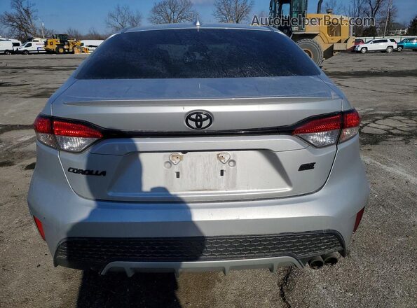 5YFS4MCEXMP065400 2021 TOYOTA COROLLA Silver უკანა ხედი