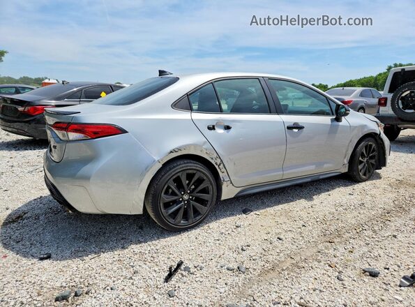 5YFS4MCEXMP072458 2021 TOYOTA COROLLA Silver Задня права чверть
