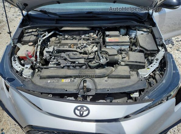 5YFS4MCEXMP072458 2021 TOYOTA COROLLA Silver Вид задньої частини салону