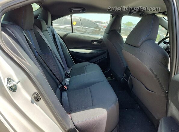 5YFS4MCEXMP072458 2021 TOYOTA COROLLA Silver Вид задніх сидінь