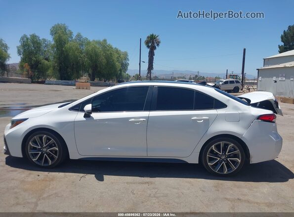5YFS4MCEXMP076591 2021 TOYOTA COROLLA Белый Панорамный вид салона 360°