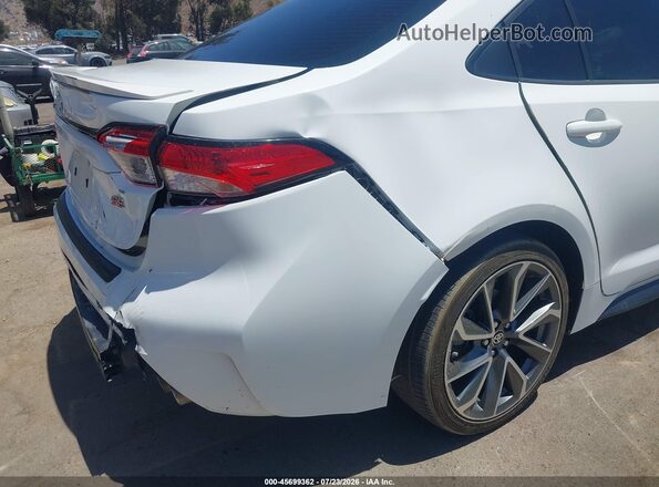 5YFS4MCEXMP076591 2021 TOYOTA COROLLA Белый Вид спереди
