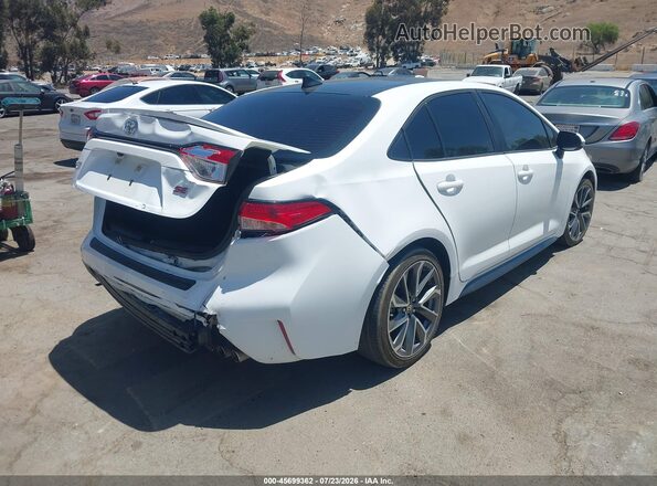 5YFS4MCEXMP076591 2021 TOYOTA COROLLA Белый Задняя правая четверть