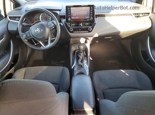 5YFS4MCEXMP081273 2021 TOYOTA COROLLA Silver Widok deski rozdzielczej