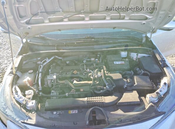 5YFS4MCEXMP081273 2021 TOYOTA COROLLA Silver Widok wnętrza z tyłu