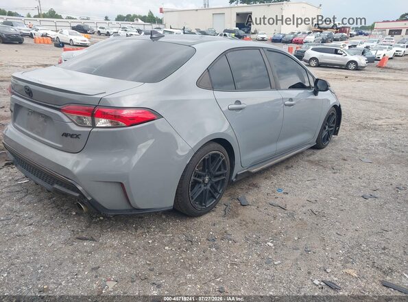 5YFS4MCEXMP088045 2021 TOYOTA COROLLA Gray Հետևի աջ