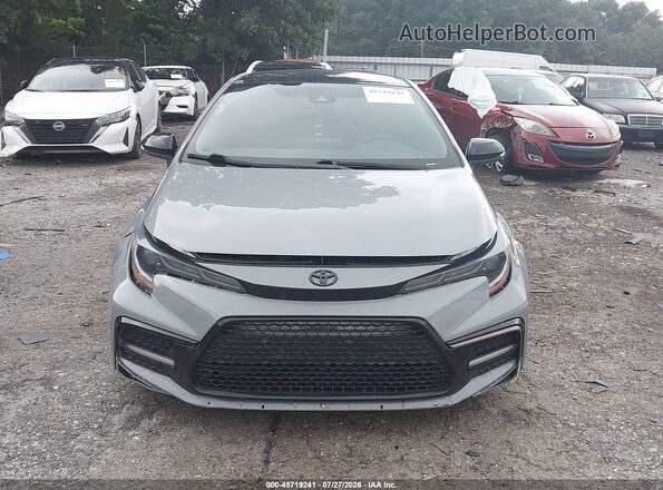 5YFS4MCEXMP088045 2021 TOYOTA COROLLA Gray Սալոնի հետևի տեսք