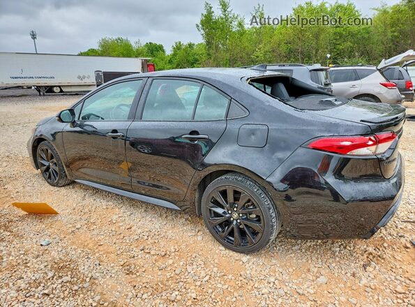 5YFS4MCEXNP107646 2022 TOYOTA COROLLA Черный Задняя левая четверть