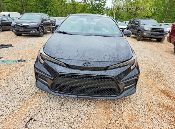 5YFS4MCEXNP107646 2022 TOYOTA COROLLA Черный Вид спереди