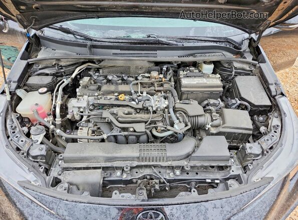 5YFS4MCEXNP107646 2022 TOYOTA COROLLA Черный Вид задней части салона