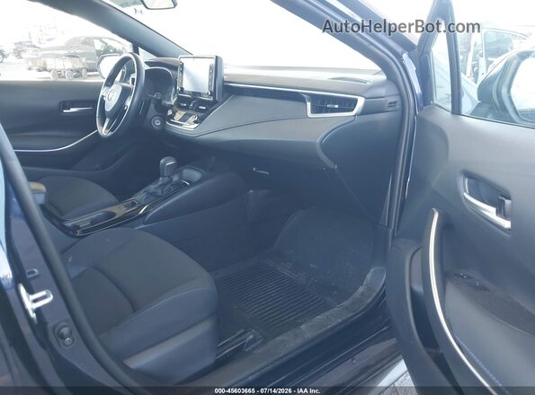 5YFS4MCEXNP114578 2022 TOYOTA COROLLA Dark Blue Front interior view