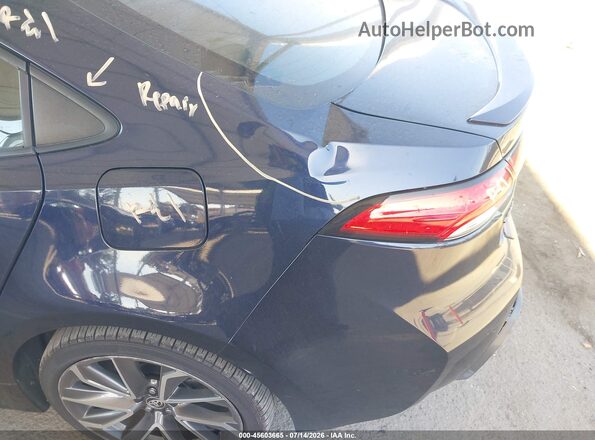5YFS4MCEXNP114578 2022 TOYOTA COROLLA Dark Blue 
