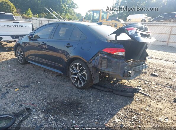 5YFS4MCEXNP120929 2022 TOYOTA COROLLA Blue Задня ліва чверть