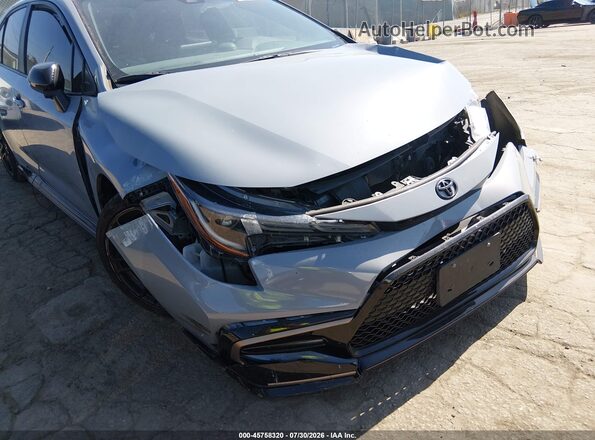 5YFS4MCEXNP135110 2022 TOYOTA COROLLA Gray Вид спереду