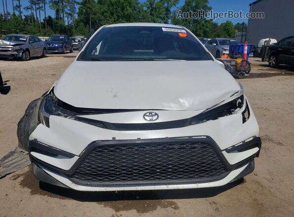 5YFS4MCEXPP146885 2023 TOYOTA COROLLA White Vista frontal