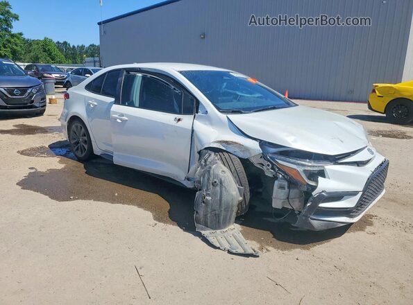 5YFS4MCEXPP146885 2023 TOYOTA COROLLA White Delantero derecho