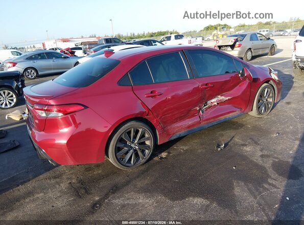 5YFS4MCEXRP174608 2024 TOYOTA COROLLA Red Tył prawy