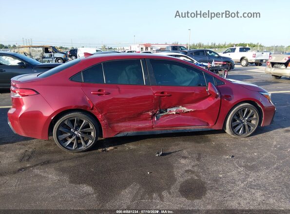 5YFS4MCEXRP174608 2024 TOYOTA COROLLA Red Widok z przodu