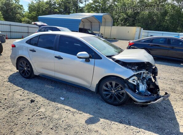 5YFS4MCEXRP197709 2024 TOYOTA COROLLA Silver Przód prawy