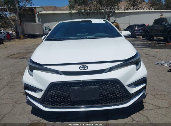 5YFS4MCEXSP244081 2025 TOYOTA COROLLA White Vista interior trasera