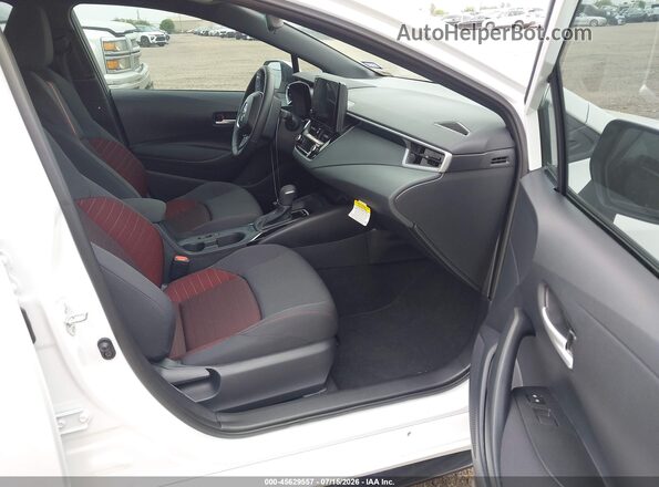 5YFS4MCEXTP270102 2026 TOYOTA COROLLA White Widok wnętrza z przodu