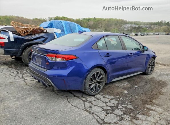 5YFS4RCE1LP034113 2020 TOYOTA COROLLA Blue Tył prawy