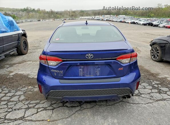 5YFS4RCE1LP034113 2020 TOYOTA COROLLA Blue Widok z tyłu